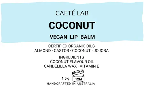 1. COCONUT Vegan Lip Balm thumbnail